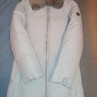 Piumino donna west scout vera piuma pelliccia vera