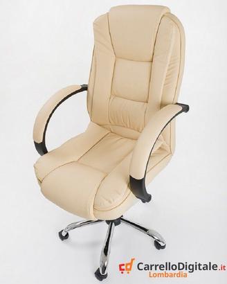 POLTRONA DA UFFICIO PRESIDENZIALE MODELLO COVER