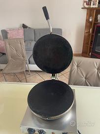 Piastra crepes professionale