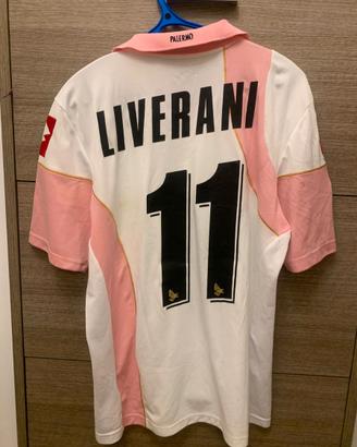 Maglia matchworn Palermo 2009-10 #11 LIVERANI