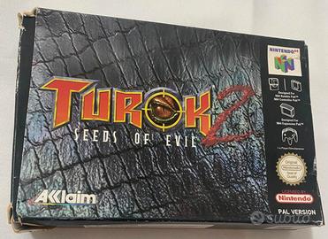 Turok 2 nintendo Snes, pal GIG Ita