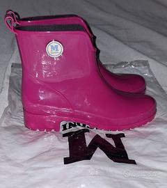 Missoni Stivaletti Impermeabili Fucsia Donna N.36