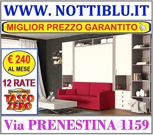 Letto a Scomparsa 2 piazze_12 rate €240 TASSO ZERO