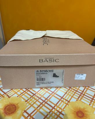 Scarpe Amedeo Testoni in Pelle e cuoio