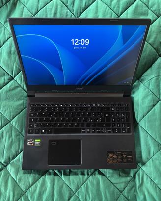 Laptop Acer Aspire 7 – Ryzen 7 + RTX 3050