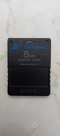 joystick e Memory  card  per PS2