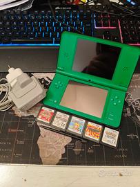 Nintendo Dsi xl verde + giochi Pokemon