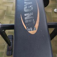 Panca palestra + Bilanciere e pesi Fassi