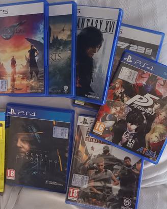 Videogiochi PS5 e PS4