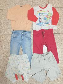 Lotto abbigliamento bimbo 12-18 mesi