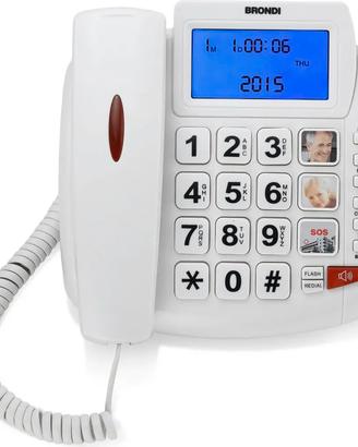 Telefono fisso Brondy LCD nuovo