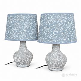 Coppia lampade comodino