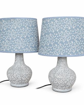 Coppia lampade comodino