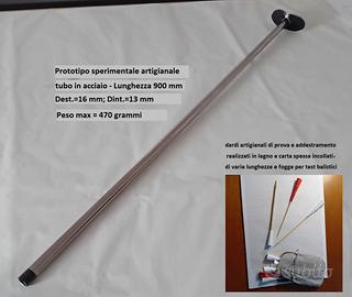Cerbottana artiguianale acciaio 900 mm + dardi