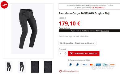Pantalone moto donna PMJ