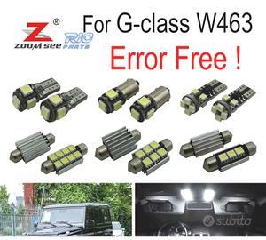 KIT 13 LAMPADE LED INTERNE MERCEDES CLASSE G W463 