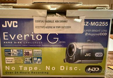JVC Everio GZ-MG255 2 megapixel CCD, 30 GB