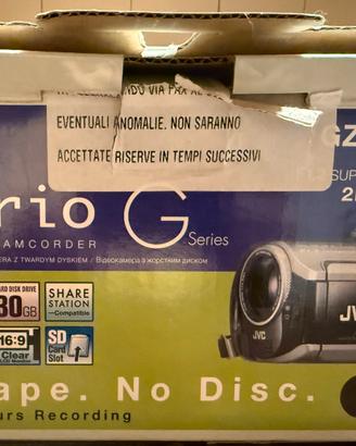 JVC Everio GZ-MG255 2 megapixel CCD, 30 GB