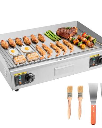 Piastra Elettrica per Cottura Commerciale 4400 W