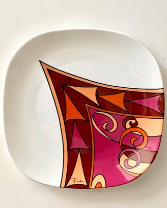 Emilio Pucci Richard Ginori 1970 piatto porcellana