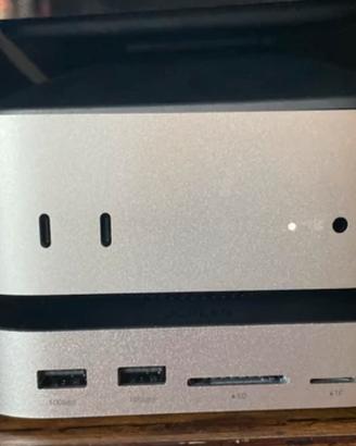 Mac mini m4 + dock espansione, scatola ecc