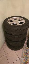 Gomme invernali con cerchi in lega