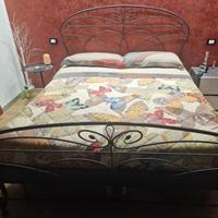 letto matrimoniale ferro battuto Cantori
