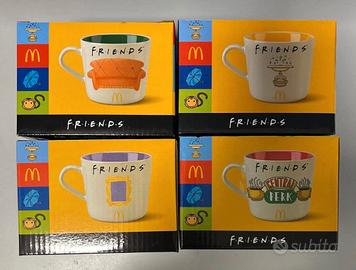 NUOVA COLLEZIONE 4 TAZZE FRIENDS MCDONALD'S 2026