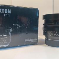 VOIGTLÄNDER NOKTON 50 mm F/1.1 Leica M mount