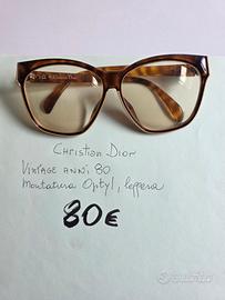 Montatura usata Cristian Dior.