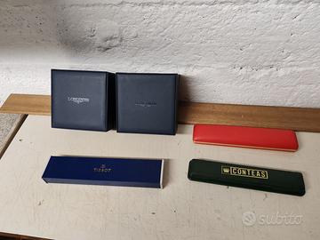 box orologi vintage varie marche