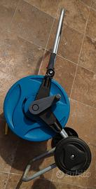 Carrello avvolgitubo da giardino 