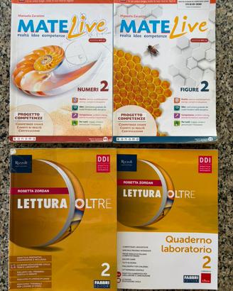 Libri scolastici prima seconda media