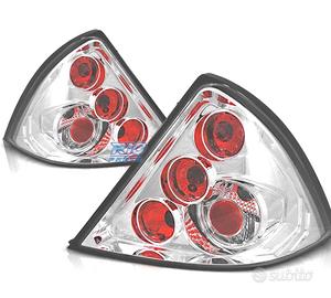 FANALI PER FORD MONDEO MK3 00-07 FONDO CROMATO