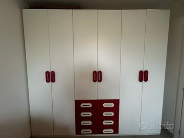 Mobile cameretta largh 268 altez250 profondita 60