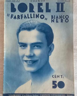 Rivista Cosmos 1933 Borel II "Farfallino" Juventus