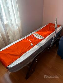 Letto massaggiante a rulli di giada riscaldati