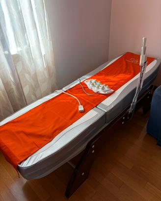 Letto massaggiante a rulli di giada riscaldati