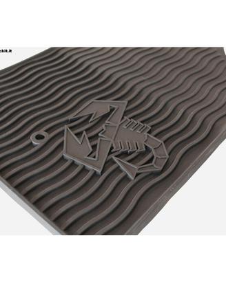 SET TAPPETI IN GOMMA ORIGINALI PER 500/595 ABARTH