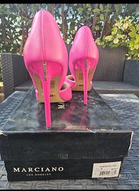 scarpe rosa tacco donna Marciano