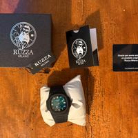 Ruzza Watch Nero Verde ultima serie Nuovo