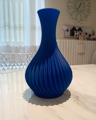 Vaso 3D da arredo interno Blu cobalto