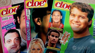 3 riviste Cioè anni 90 e gadget