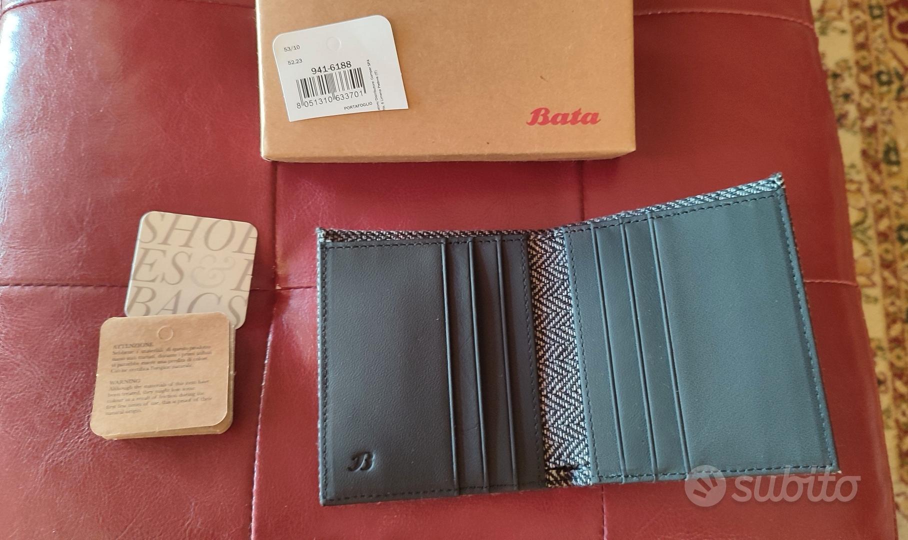 Portafoglio uomo Bata Abbigliamento e Accessori In vendita a Taranto