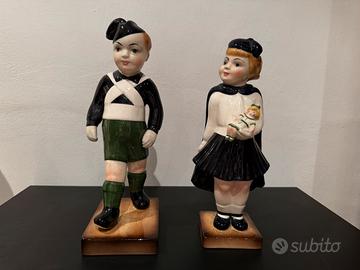 Antonio Zen - coppia di giovani Balilla