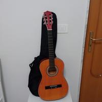 Chitarra Kuan modello classico 3/4 con custodia 