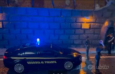 1/43 alfa 159 con luci GUARDIA DI FINANZA