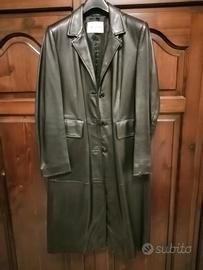 Cappotto in pelle donna