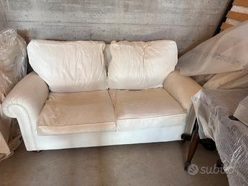 divano in pelle due posti Ampio 170 cm