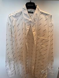 Camicia bianca Balenciaga